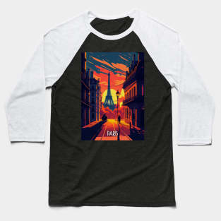 Paris Baseball T-Shirt